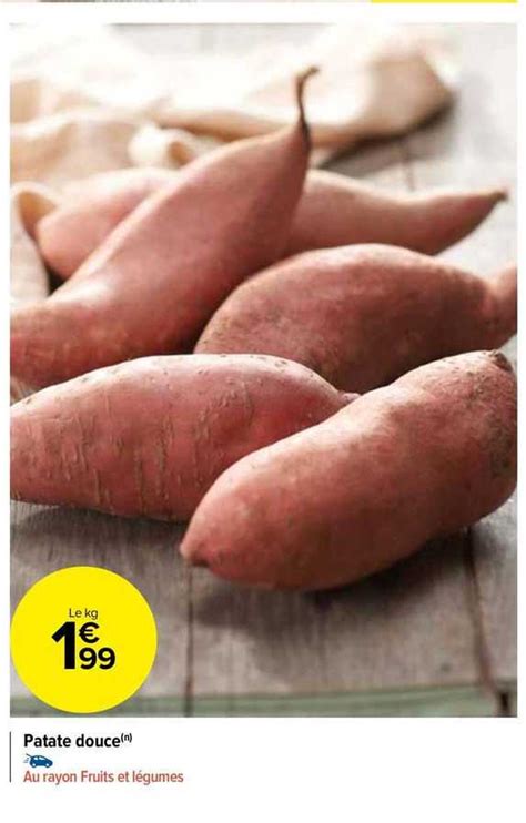 Promo Patate Douce Chez Carrefour Market ICatalogue Fr