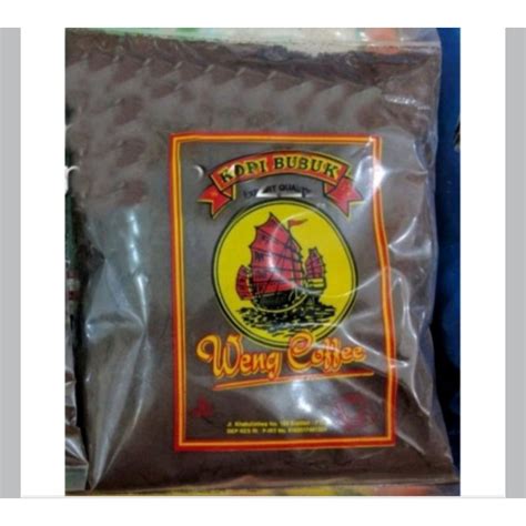Jual Kopi Bubuk Weng Coffee Legendaris Siantan - Pontianak 500gram ...