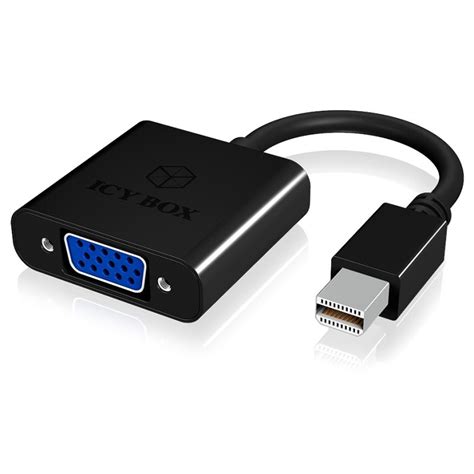 Raidsonic Icy Box Adapt R Z Mini Displayport Samec Vga Samica Ib Ac