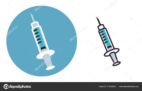 Syringe Liquid Illustration Stock Vector By ©nemu0x0 514299384