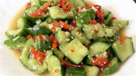 Съедаются в один МИГ! Самые Вкусные Настоящие Битые Огурцы По-Китайски ...