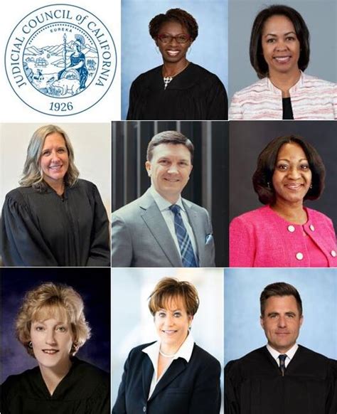 Chief Justice Appoints 8 New Judicial Council Members California Courts Newsroom