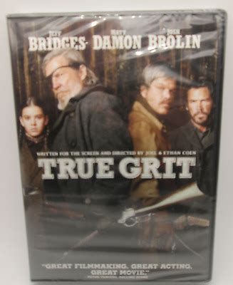 True Grit Dvd Jeff Bridges Matt Damon New Sealed Ships Next