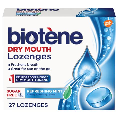 Save On Biotene Dry Mouth Lozenges With Xylitol Sugar Free Refreshing Mint Order Online Delivery