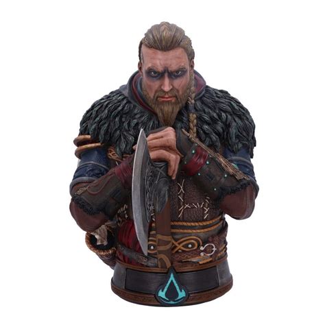 Officially Licensed Assassins Creed Valhalla Eivor Bust 32cm Bear