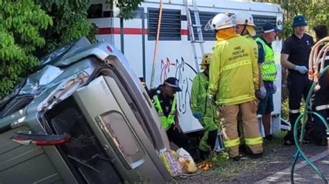 Kilcoy Beerwah Rd Serious Crash Man Critical Woman Seriously Injured