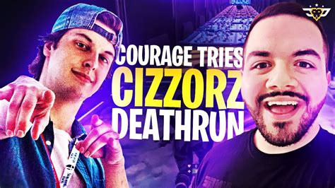 Courage Tries Cizzorz Deathrun Impossible Fortnite Battle Royale Youtube