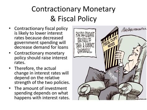 Monetary And Fiscal Policy Cartoon