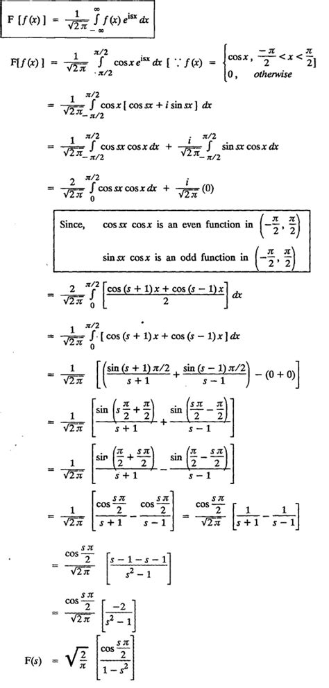 Fourier Transform Pair Definition Properties Proof Statement