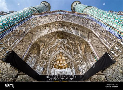 Iwan Of Holy Shrine Of Imamzadeh Helal Ali Hilal Ibn Ali In Aran Va