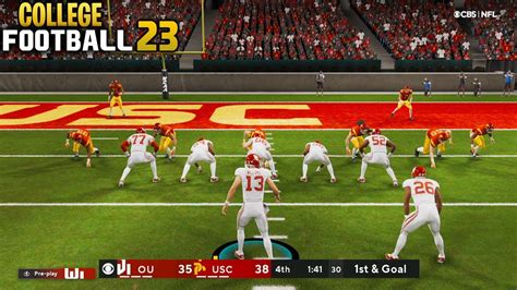 College Football Mod Oklahoma Vs Usc D Madden Gameplay Youtube