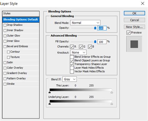 Layer Effects And Styles In Photoshop Javatpoint