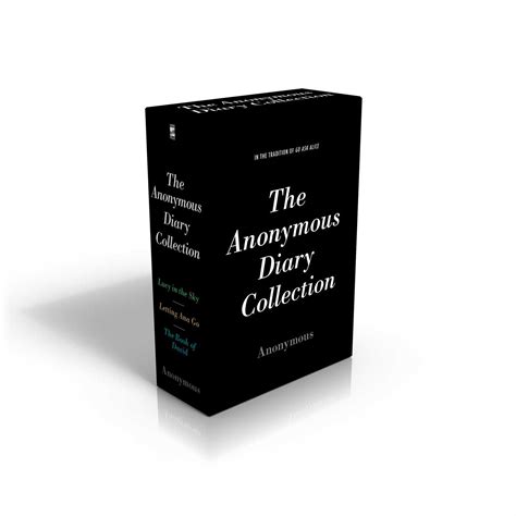 The Anonymous Diary Collection (Boxed Set) | Book by Anonymous | Official Publisher Page | Simon ...