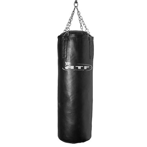 100 Lbs Leather Heavy Bag Atf Sports Inc Shop Boxing Martial Arts