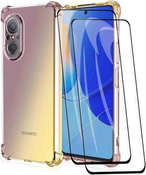 Coque Huawei Nova 9 SE 6 78 2 Verres Trempés Gradient Color TPU