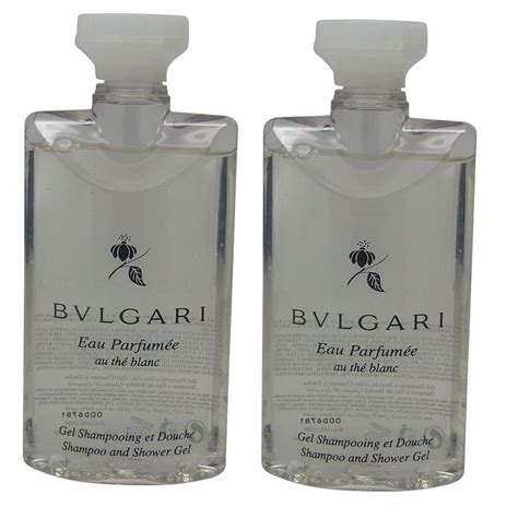 Bulgari Bvlgari White Tea Au The Blanc Shampoo And Shower Gel Lot Of 2