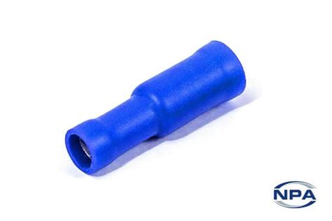 Crimp Connector Bullet Blue Npa