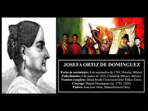 Una biografía de Josefa Ortiz de Domínguez Educación Activa