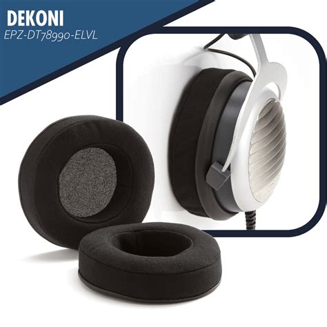 Dekoni Elite Velour Replacement Earpads For The Beyerdynamic Dt Series