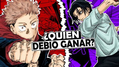 YUTA vs ITADORI QUIÉN N DEBIÓ GANAR JUJUTSU KAISEN YouTube