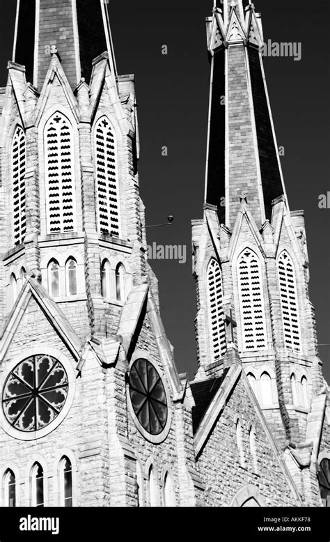 Elaborate Church Steeples Stock Photo Alamy