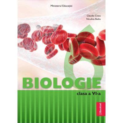 Biologie Manual Clasa A 6 A Claudia Ciceu Libraronline Ro