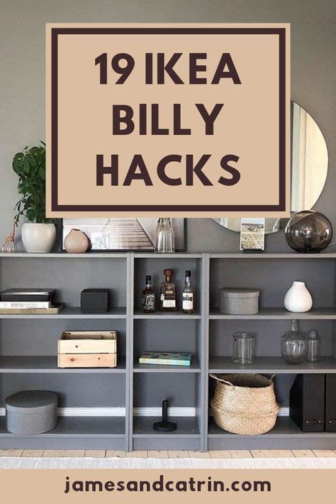 Ikea Billy Hacks That Are Bold And Beautiful Ikea Inspiration