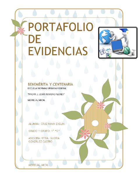 Ejemplo De Introduccion Para Un Portafolio De Evidencias