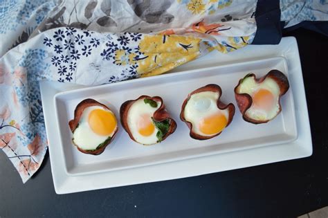 Salami Spinach Egg Cups Mangia Paleo