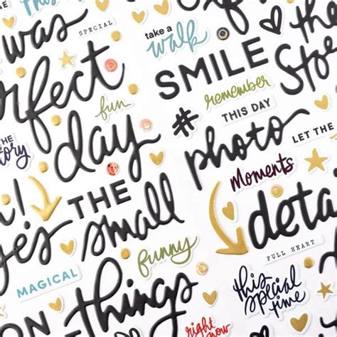 Vicki Boutin Print Shop Thickers Phrases Gold Foil Sakura Tienda Creativa