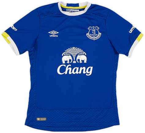 2016 17 Everton Home Shirt 9 10 S