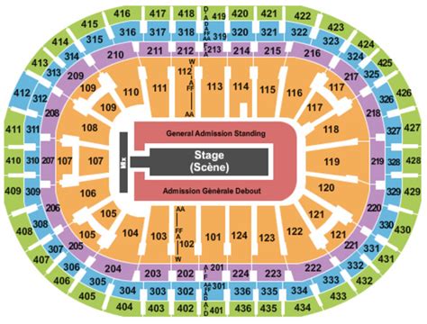 Centre Bell Tickets in Montreal Quebec, Centre Bell Seating Charts ...