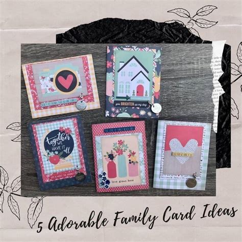 5 Adorable Family Card Ideas - ScrapbookingStore