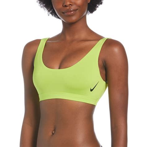 Nike Swim Sneakerkini Scoop Neck Bikini Top Womens Studio