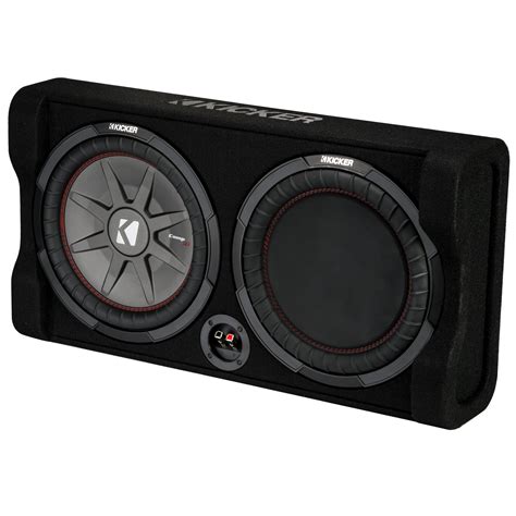 Kicker 12 Comprt Low Profile Down Firing Loaded Subwoofer Enclosure 2