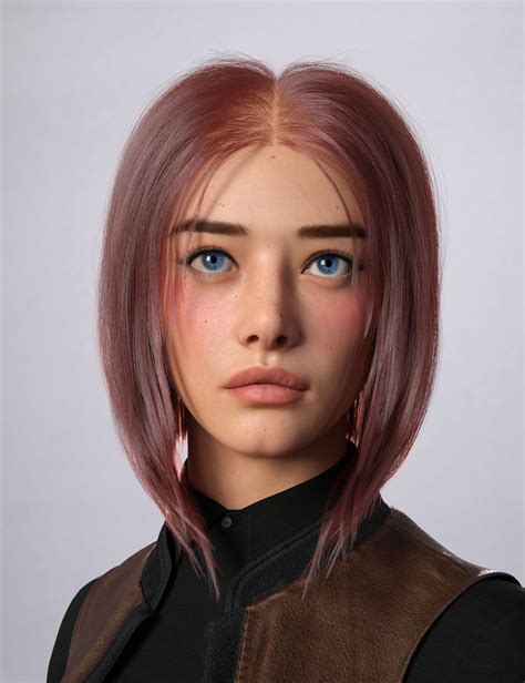 Dforce Ak Gorgeous Bob Hair For Genesis 9 8 And 8 1 Female [request]