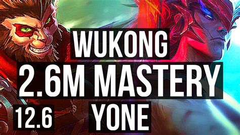 Wukong Vs Yone Mid Defeat 2 6m Mastery 6 Solo Kills 300 Games