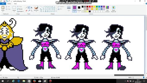 How I Make Undertale Sprites Youtube