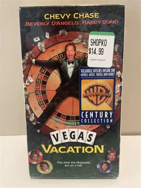 Vegas Vacation Sealed Vhs Warner Home Video Watermark Chevy Chase New