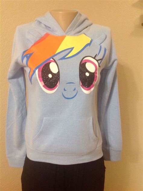 My Little Pony Rainbow Dash Hoodie Sweater Girls Xl1214 M78 S6