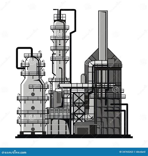 Refinery Graphics Clip Art