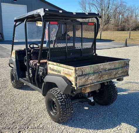 2018 Kawasaki 4010 Mule Utility Vehicle In Oak Grove MO Item LJ9540