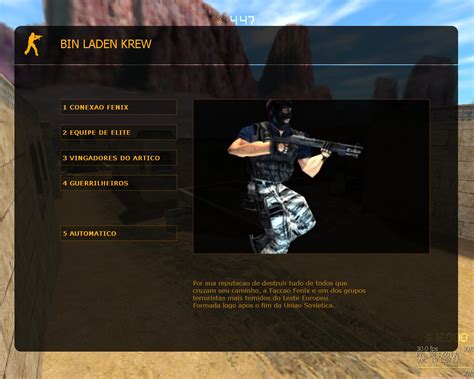 Terrorist model Choose screen image - Counter-Strike: PT Project mod ...