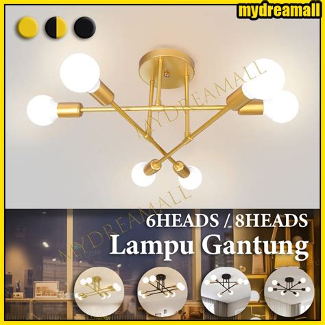 Jual Termurah Codlampu Gantung Led E Industrial Bahan Besi