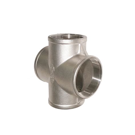 China Stainless Steel Sanitary Pipe Fitting Equal Cross 4 Way Fittings Manufacturers And