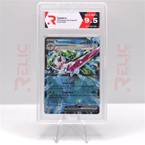 Tsareena Ex 2023 Pokemon Sandv Paradox Rift Graded Card