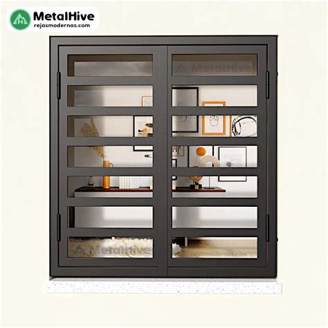 Reja Para Ventana Moderna Modelo Anelf Metalhive