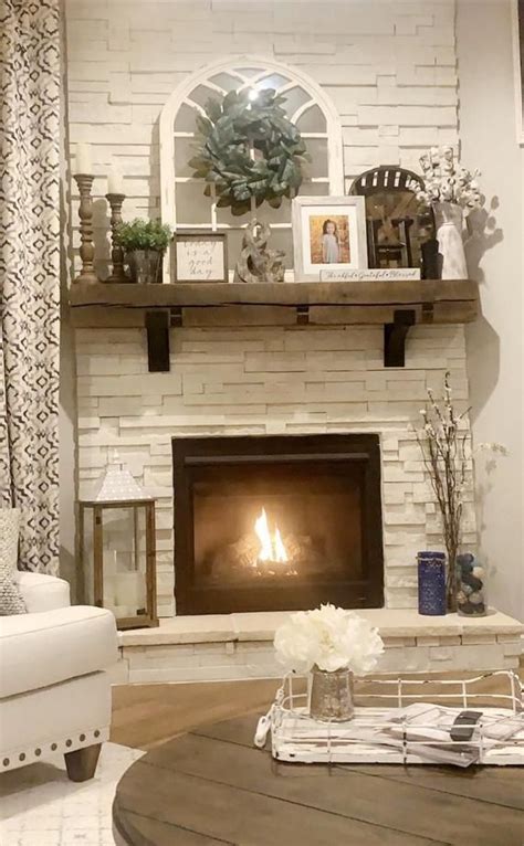 Mantel Decorating Ideas For Brick Fireplace – Fireplace Guide by Linda