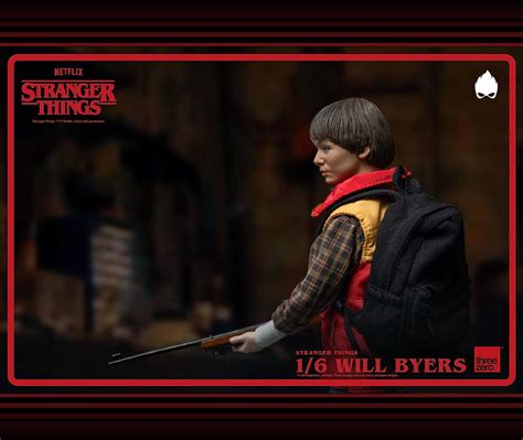 ThreeZero Stranger Things Action Figure 1 6 Scale Will Byers Reissue