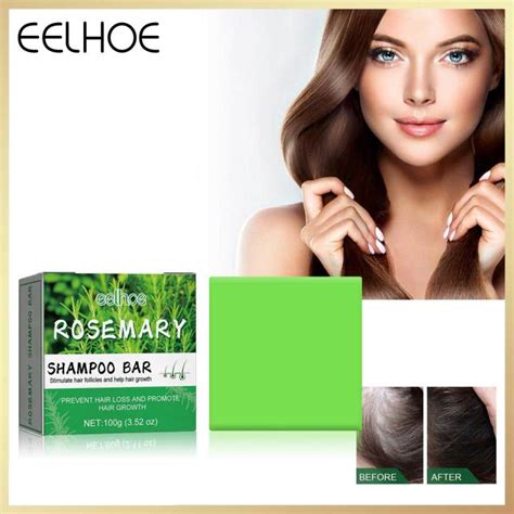 Eelhoe Hair Regrowth Shampoo Bar Rosemary Prevent Loss Remove Dandruff